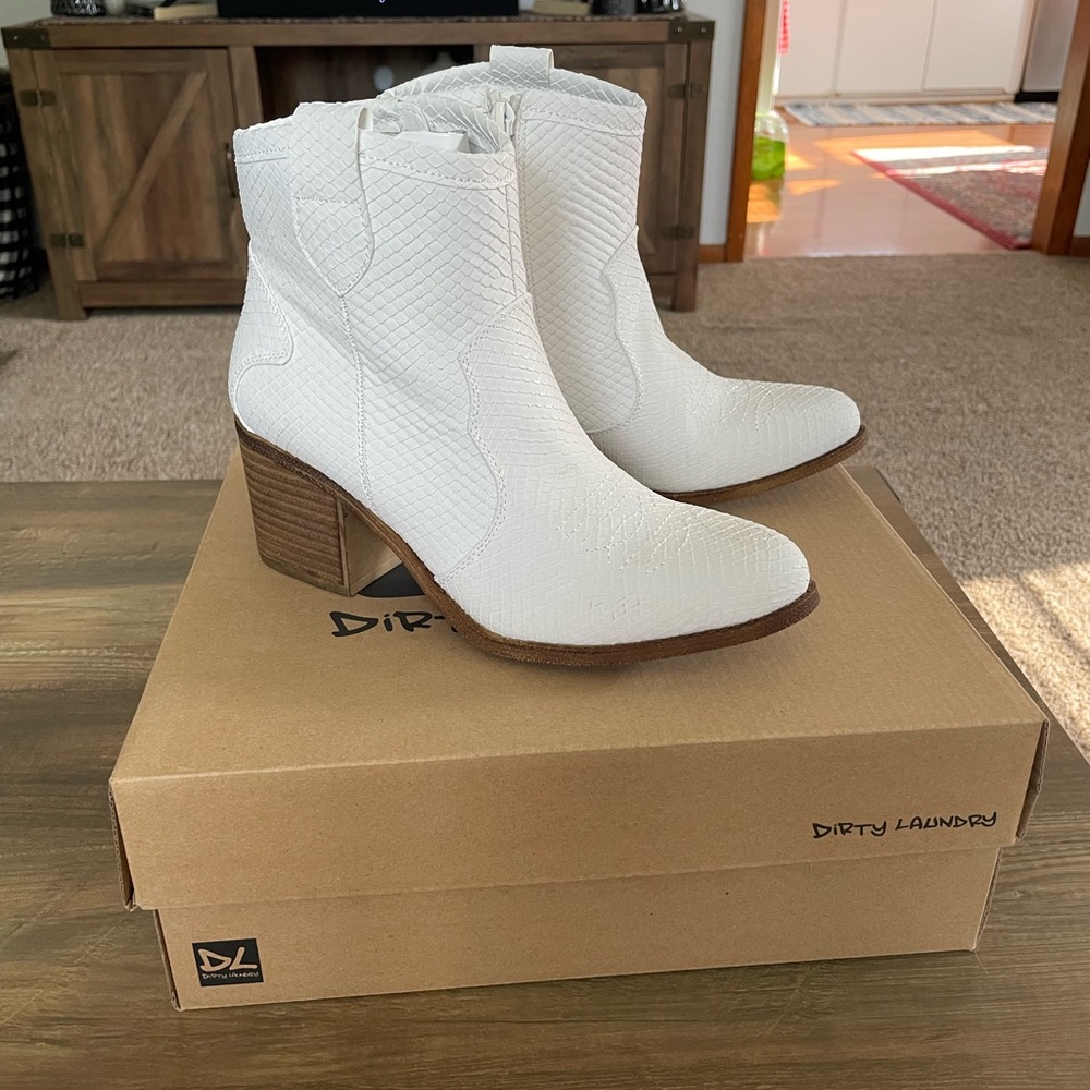 Dirty Laundry Cowboy Booties
